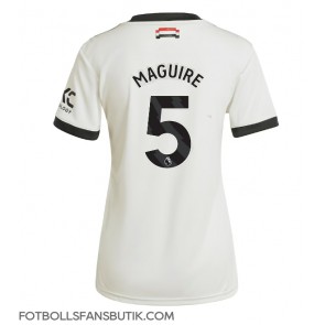 Manchester United Harry Maguire #5 Replika Tredje Tröja Damer 2024-25 Kortärmad